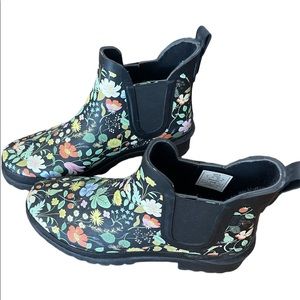 Women's Keds Rifle Paper Co Rowan Chelsea Rain Boot size 9